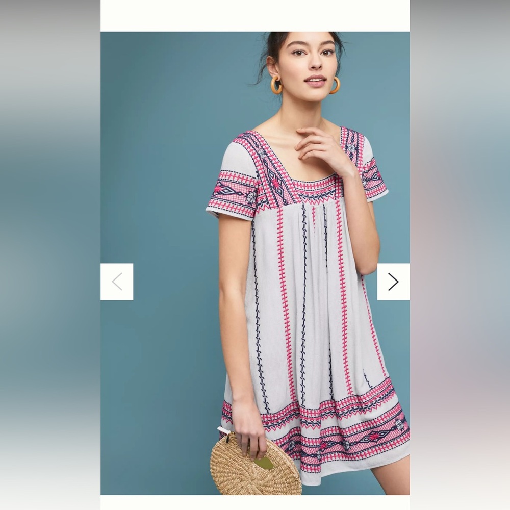 Ruidoso Embroidered Dress